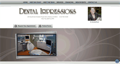 Desktop Screenshot of dentalimpressionsofankeny.com